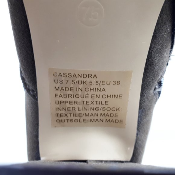 ShoeDazzle Brown Faux Suede Thigh-high Lace-up Boots - Picture 12 of 16